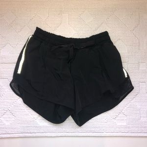 Lululemon Black Hotty Hot Shorts Original Design4”